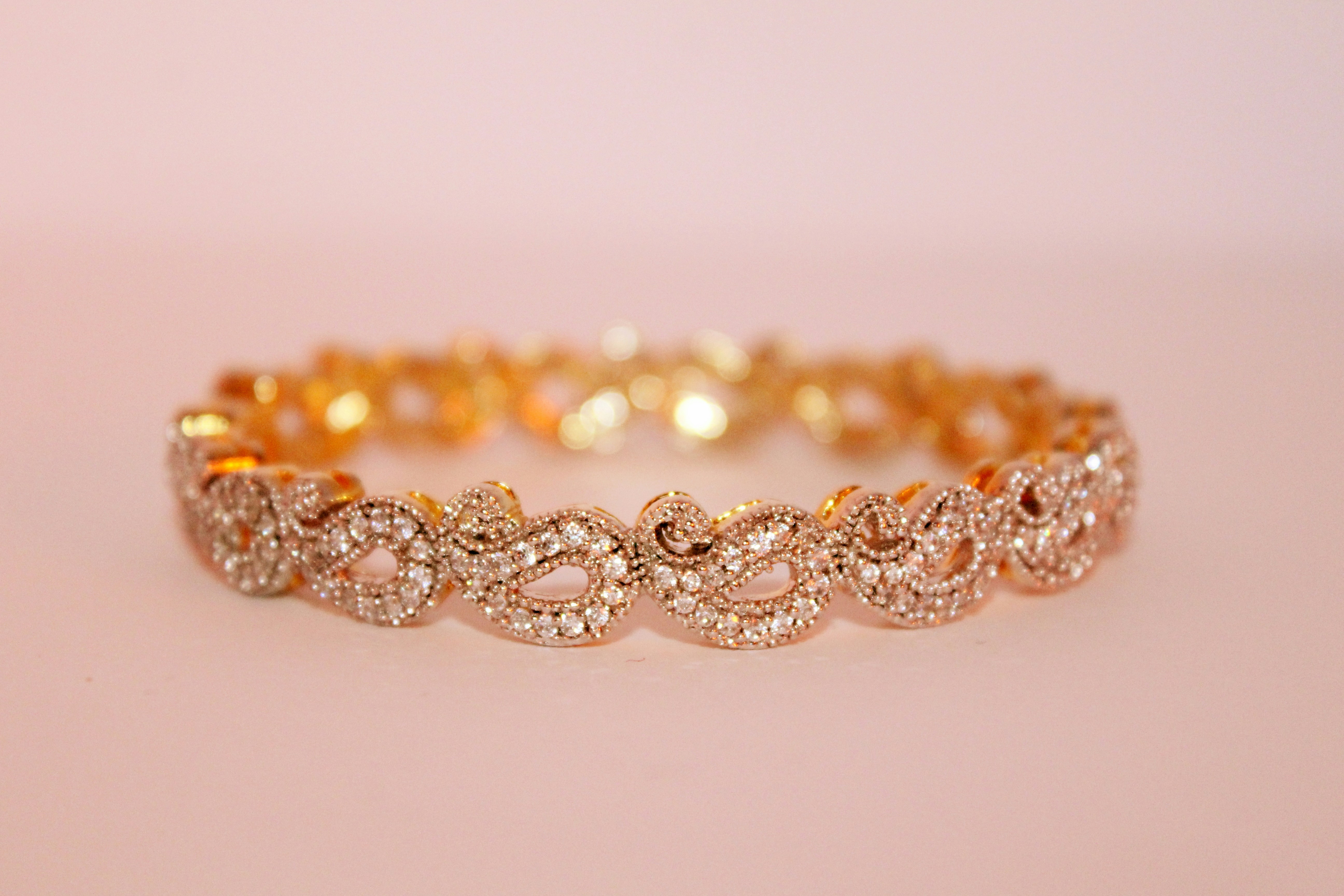Silken Band bracelet from Strong Gold