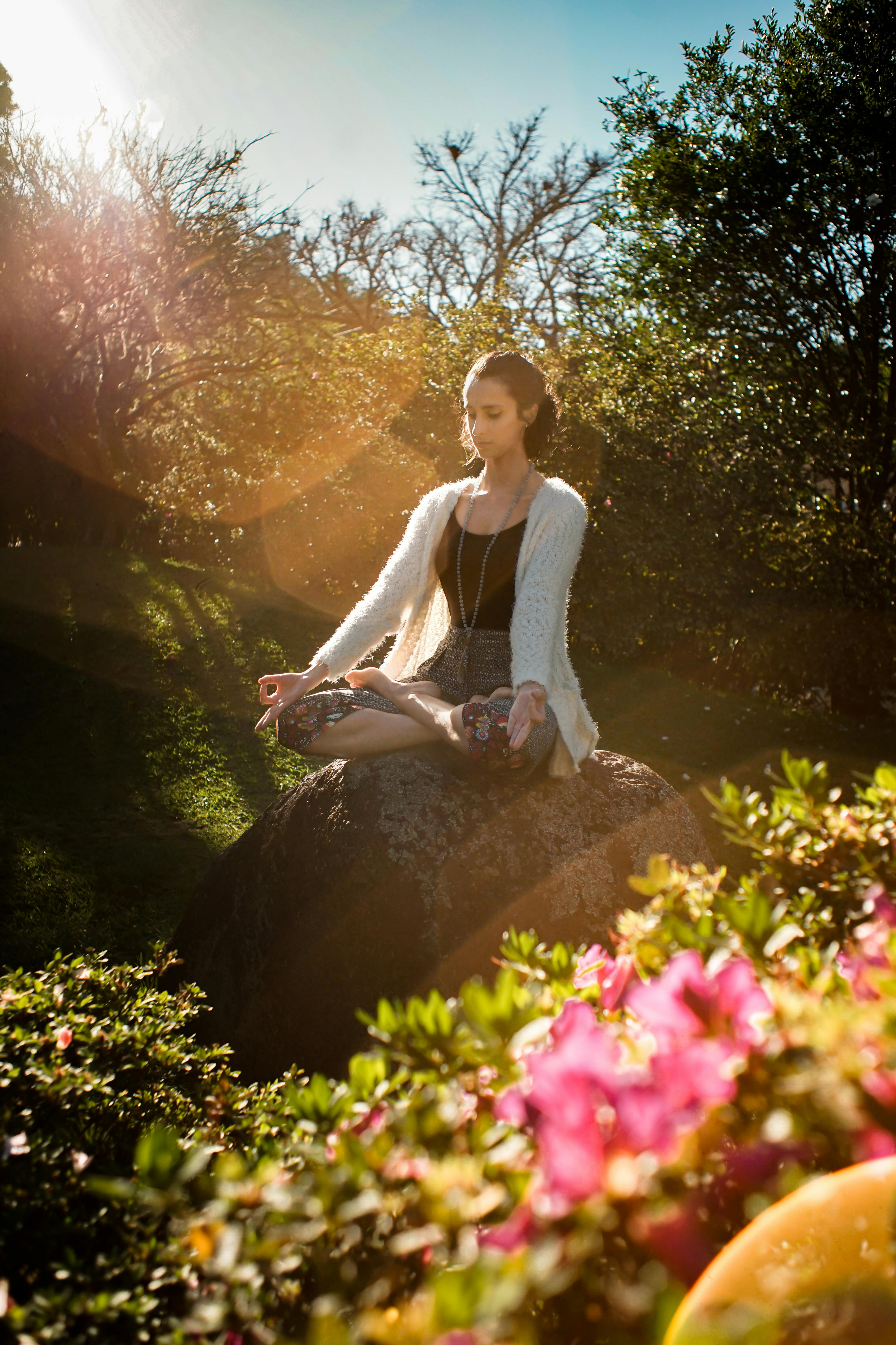 Meditation practice during Daily Mindfulness package