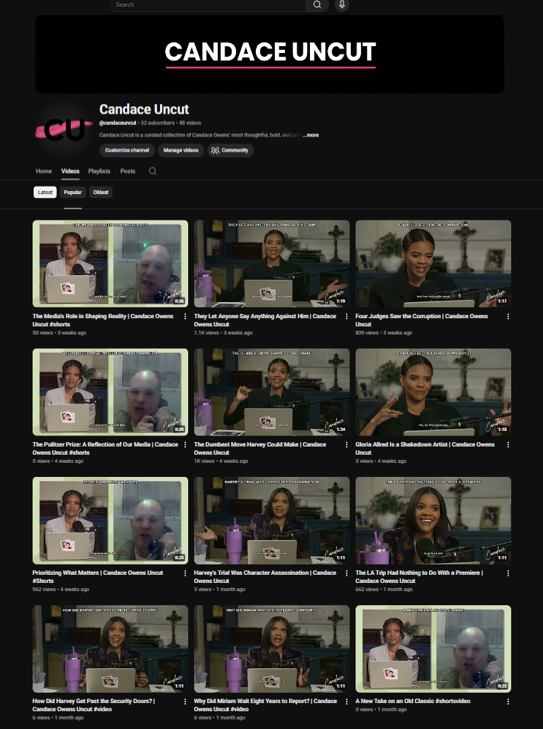 Candace Uncut — AI Clip Engine that turns long-form interviews into branded clips